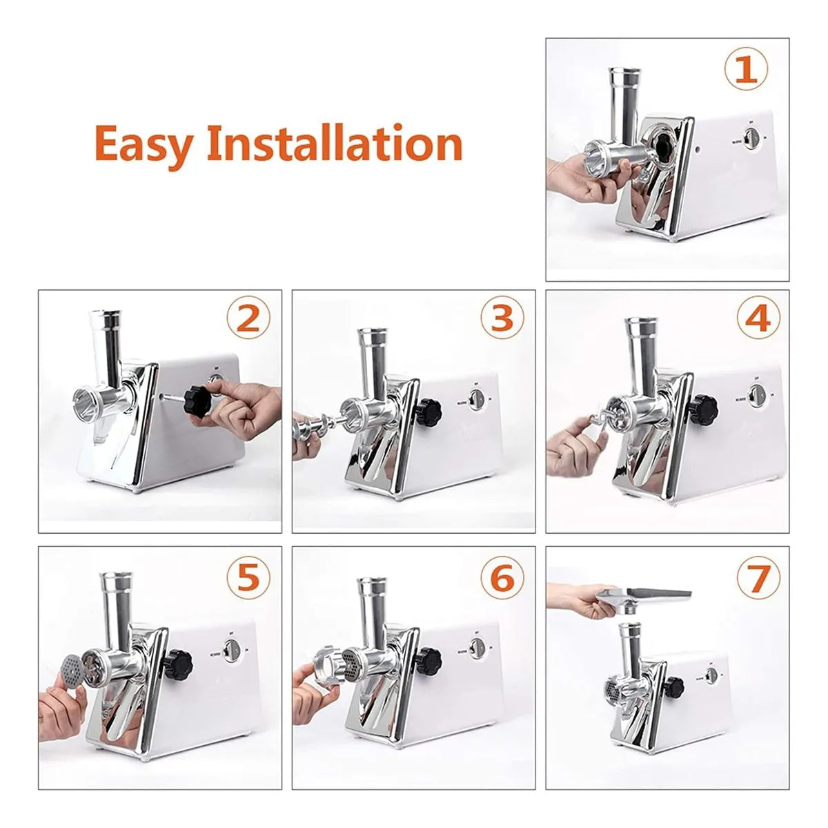 Picadora Molino Picador Eléctrico Carne Y Embutidos 3000w