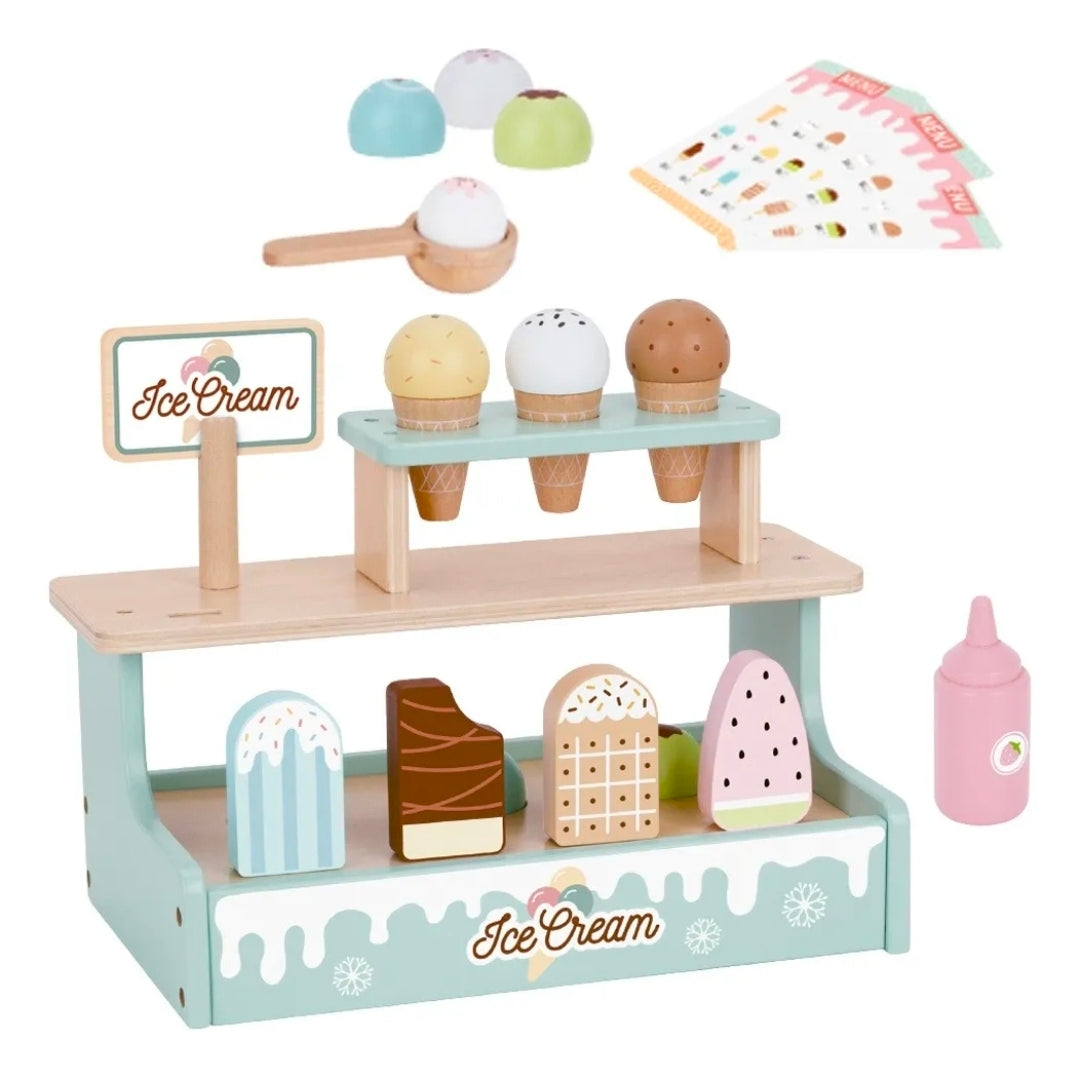 Kit juego de helados + juego de cafetería