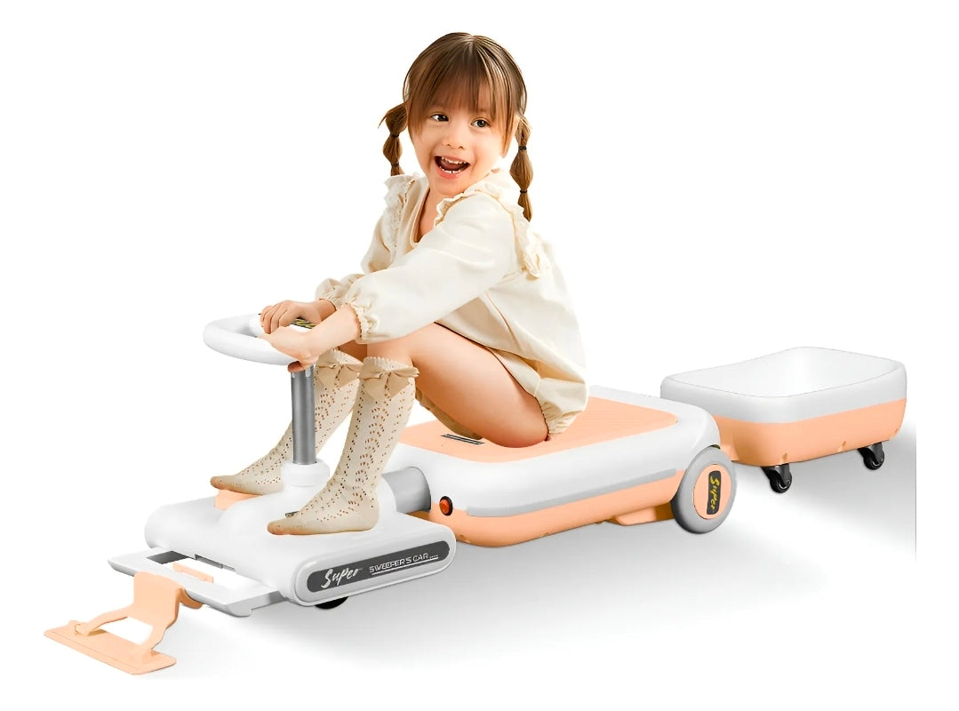 Montable eléctrico para niños con luz led y música