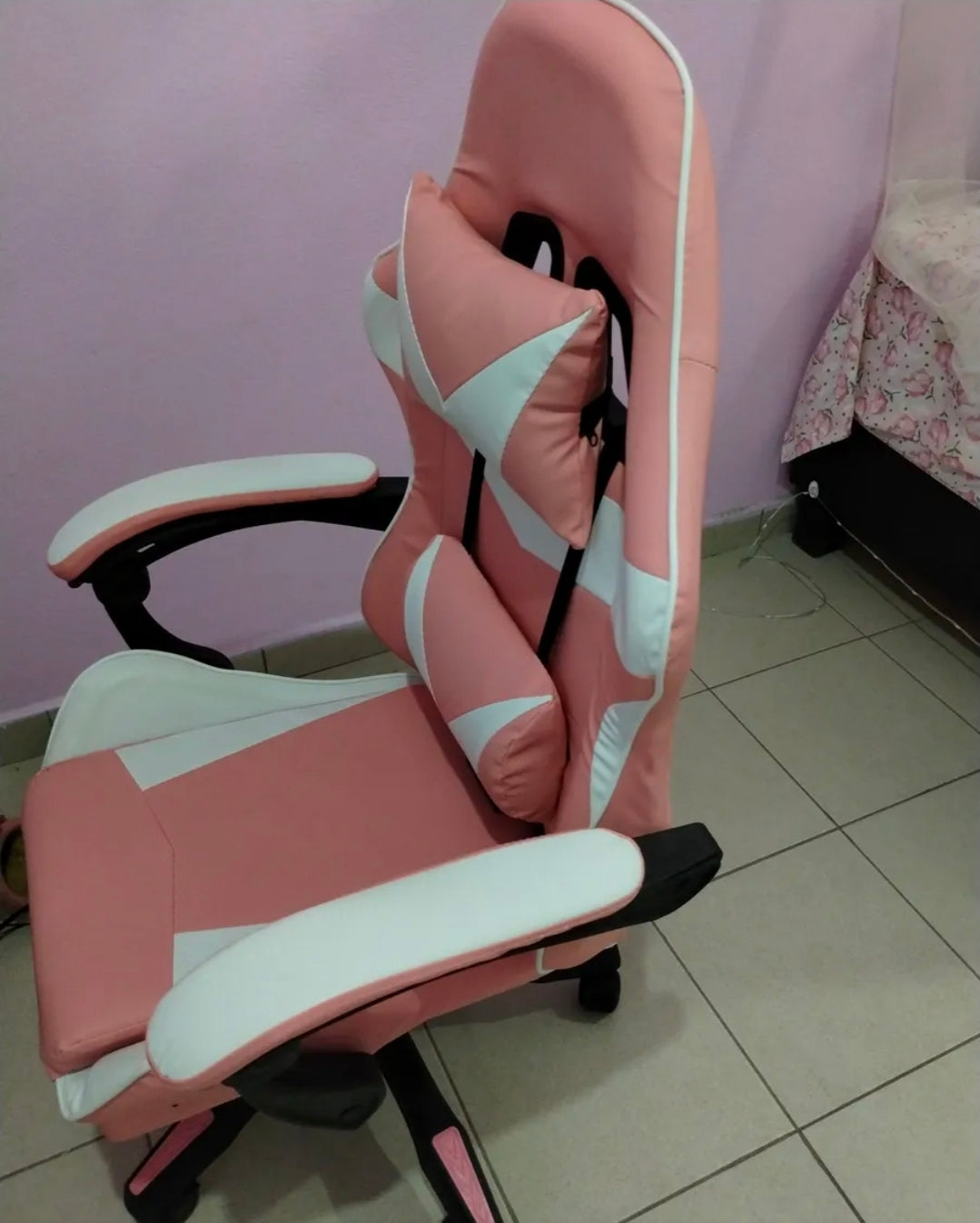 Silla Gamer Reclinable Giratoria Ergonómica