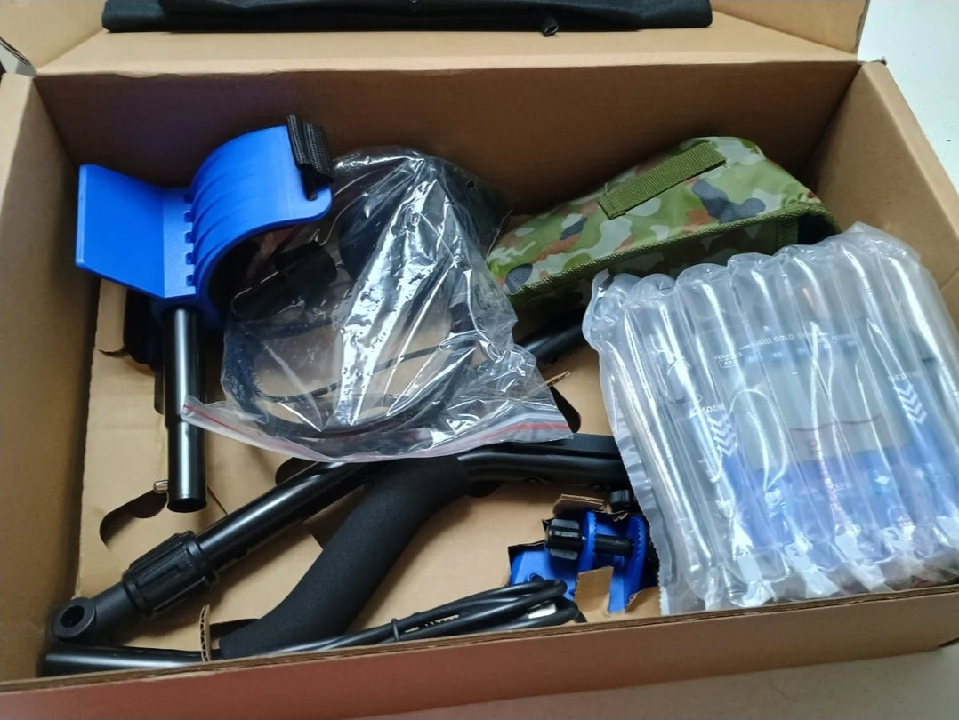 Detector de metales alta precisión 5 modos + pantalla LCD