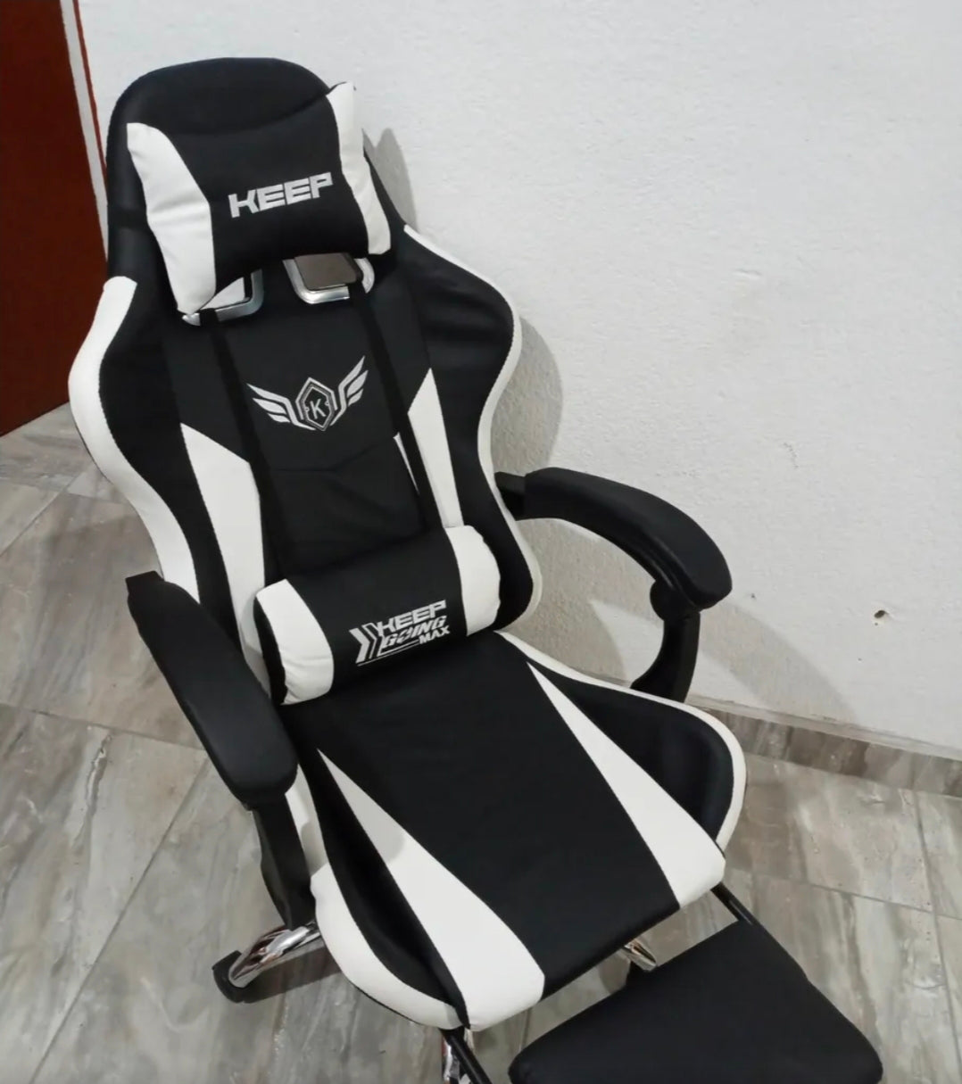 Silla Gamer Reclinable Giratoria Ergonómica