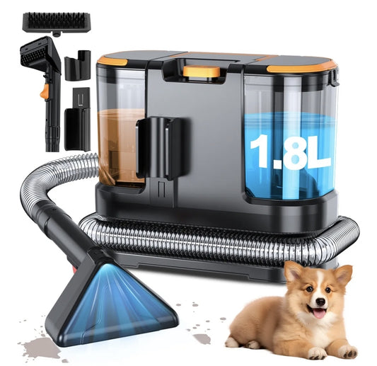 Aspiradora Para Limpiar 16kpa 1.8L Alfombras Y Mascota, Potencia 1000w