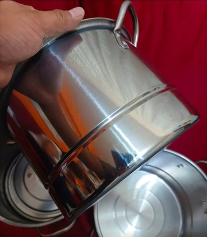 Ollas De Acero Inoxidable Con Tetera De Agua