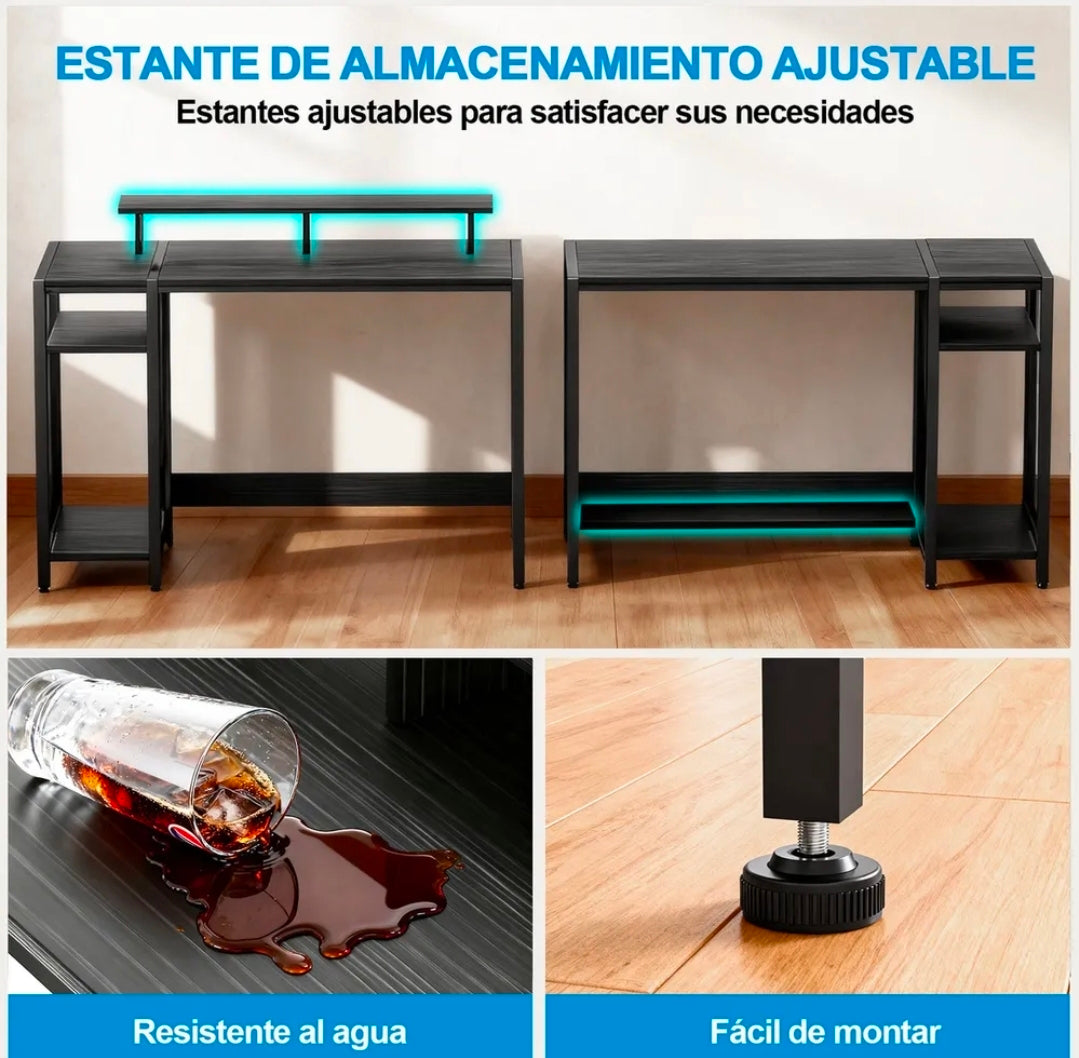 Escritorio para computadora ajustable