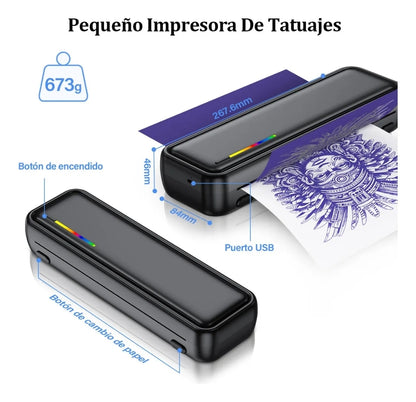 Impresora térmica para tatuajes a4