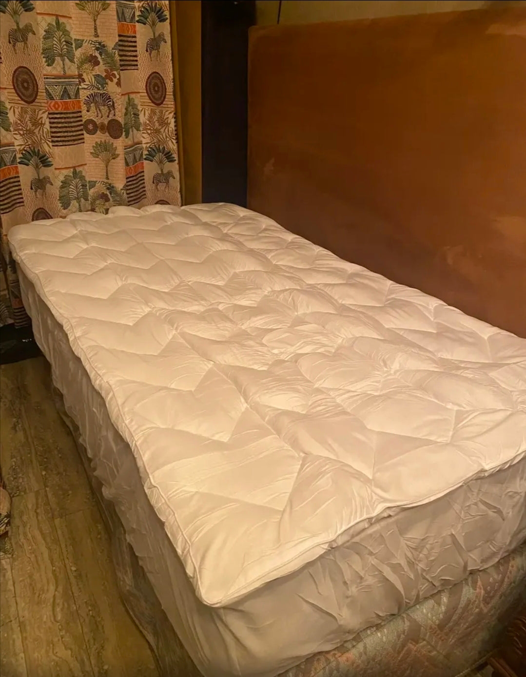 Dreamlab Cubre Colchón De Premier Extra Relleno De Microfibras Recubiertas En Gel