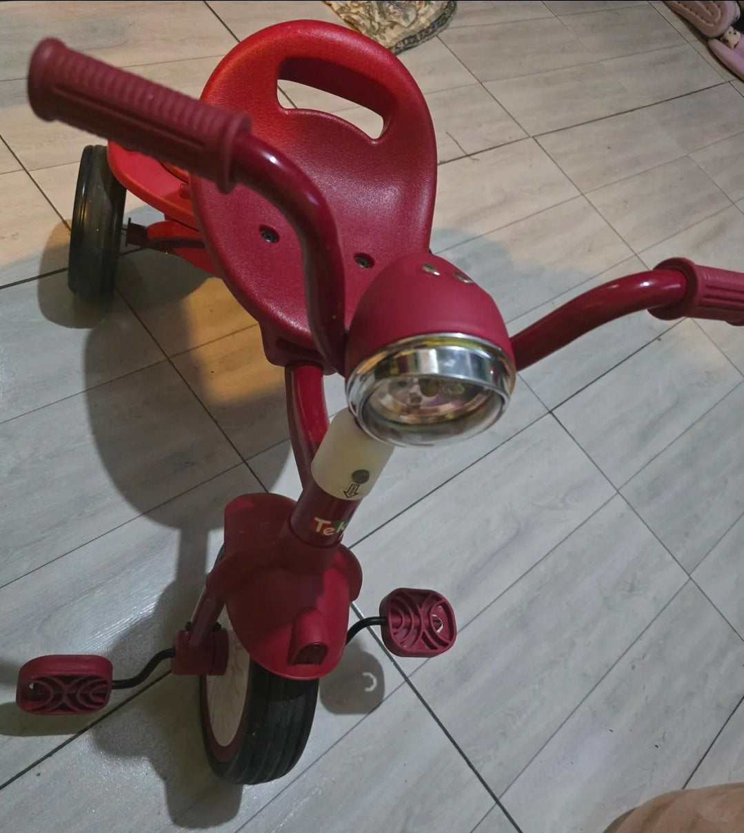 Triciclo Para Niños Plegable Con Luz Y Sonido De 2 A 4 Años