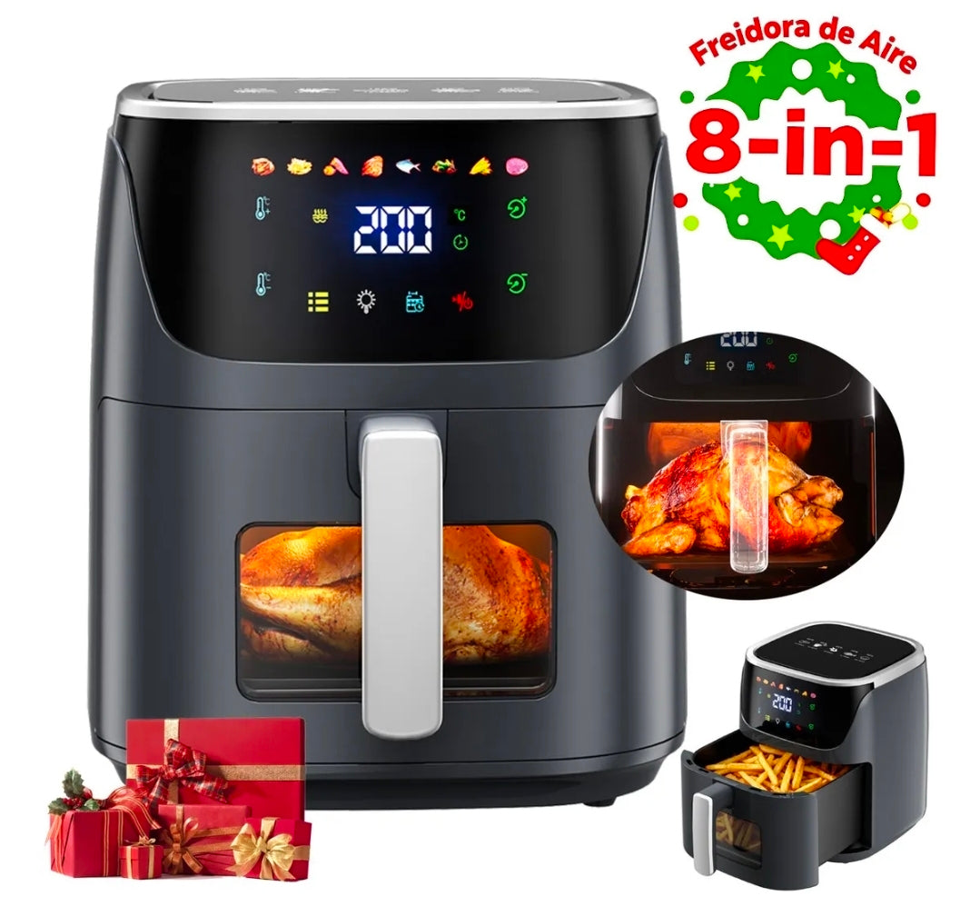 Freidora de Aire Patbrela 8L Digital 1500W Pantalla Táctil