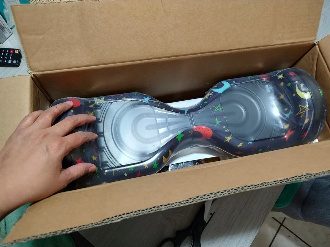 Patín Eléctrico Hoverboard Bluetooth 12km/h 55kg
