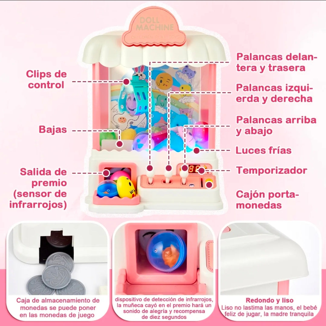 Máquina de garra para niños