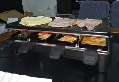 Parrilla Raclette Antiadherente