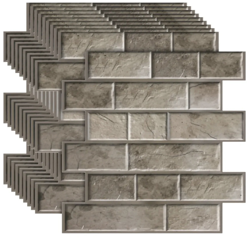 Panel decorativo 3D Ladrillo 20pz