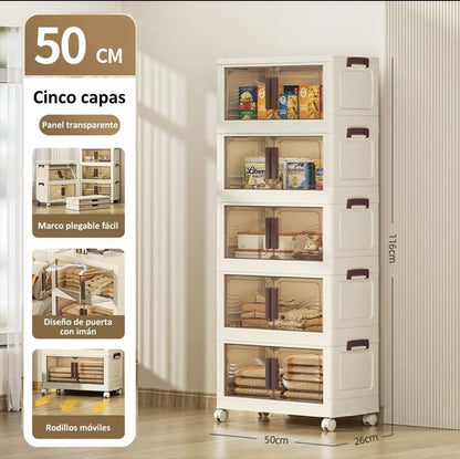 Closet Plegable Para Ropa 5 pisos
