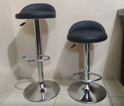 2 bancos altura ajustable NEGRO