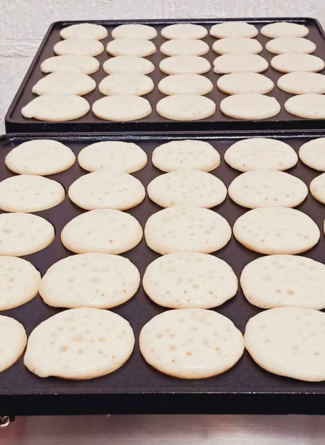 Máquina eléctrica 50 mini hotcakes