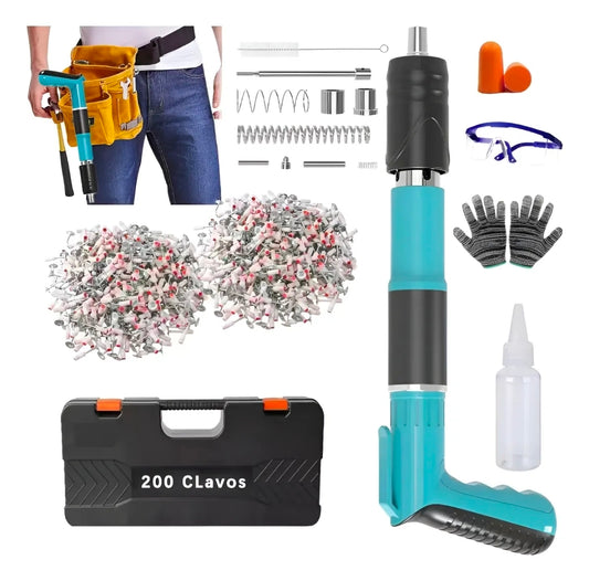 Pistola de clavos portátil