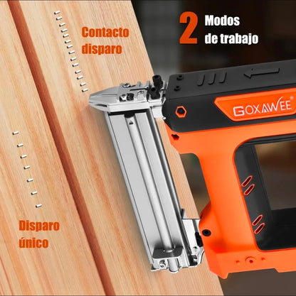 Goxawee® 2 En 1 Engrapadoras Pistola De Clavos Inalámbrica