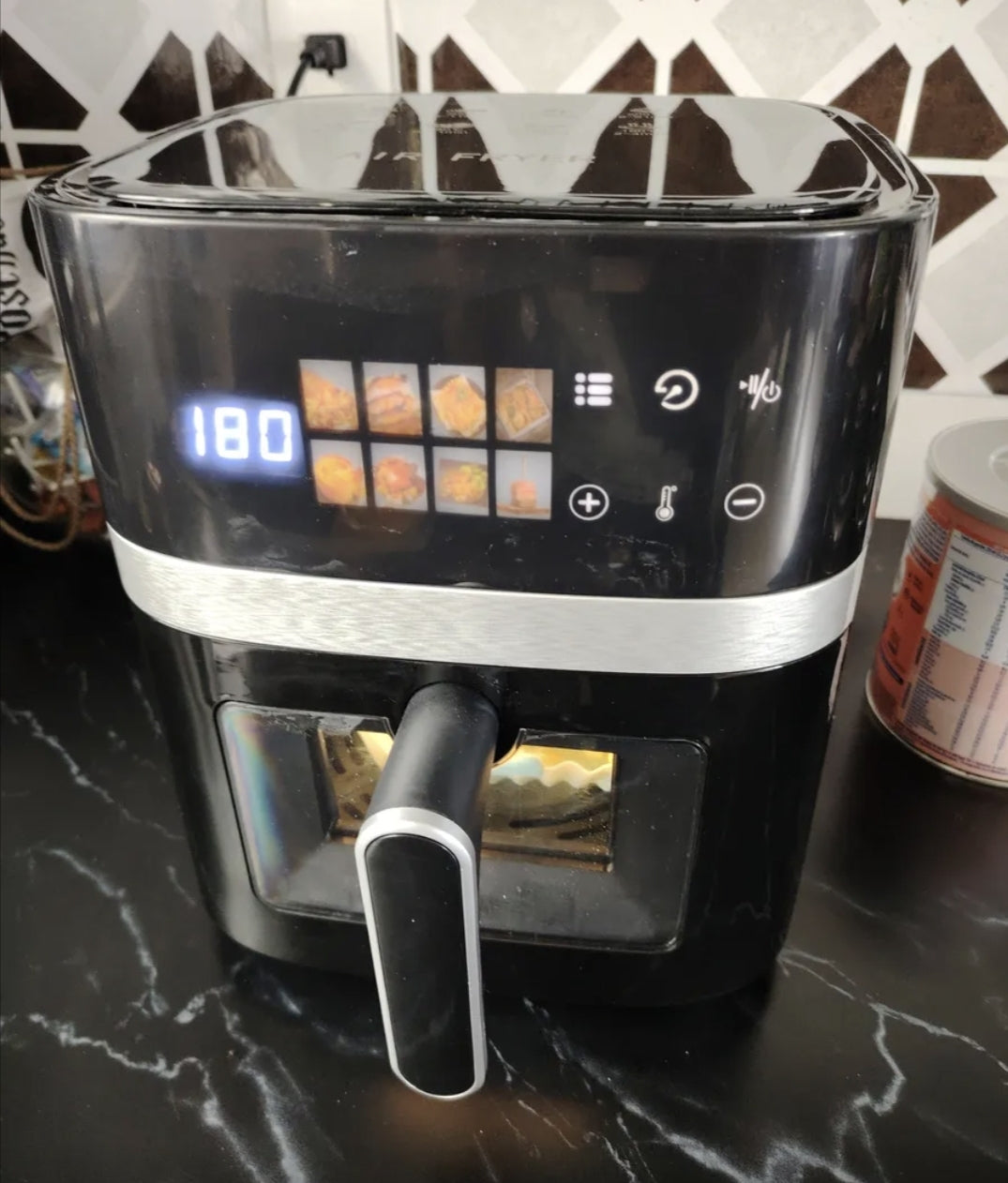 Freidora De Aire 8 En 1 Multifunción Inteligente 8L