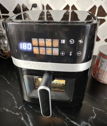 Freidora De Aire 8 En 1 Multifunción Inteligente 8L