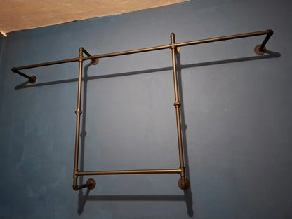 Perchero para pared soporte de metal 100kg