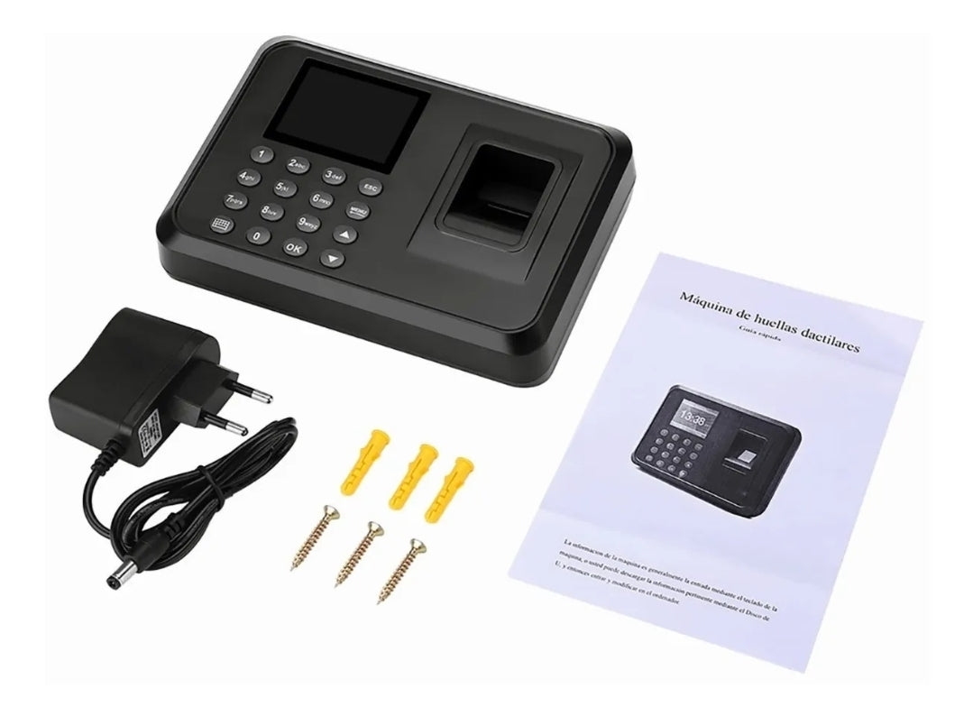 Reloj checador huella biométrica digital
