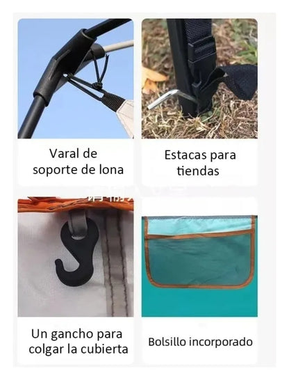 Tienda de campaña 4-6 personas
