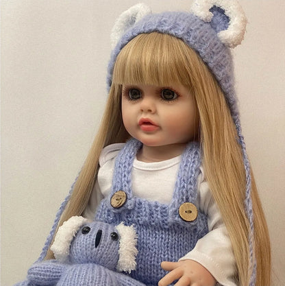 Muñeca bebé TIPO reborn realista 55cm