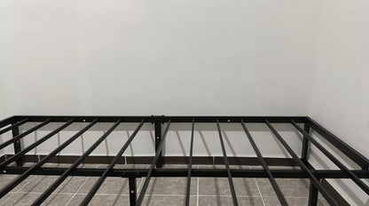 Base De Cama Plegable De Metal Con Enchufe Usb