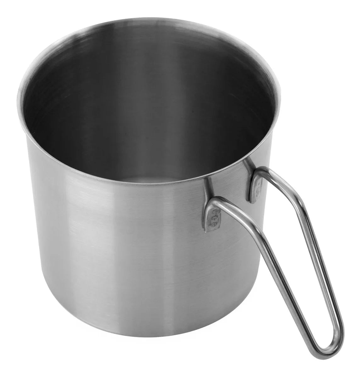 Juego Pocillos Acero Inoxidable Moven 430-2B de 1L + 1.5L + 2L Plateado Apto inducción y estufas de gas