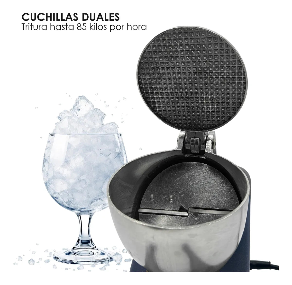 Maquina Trituradora De Hielo Para Raspados Electrica 500w