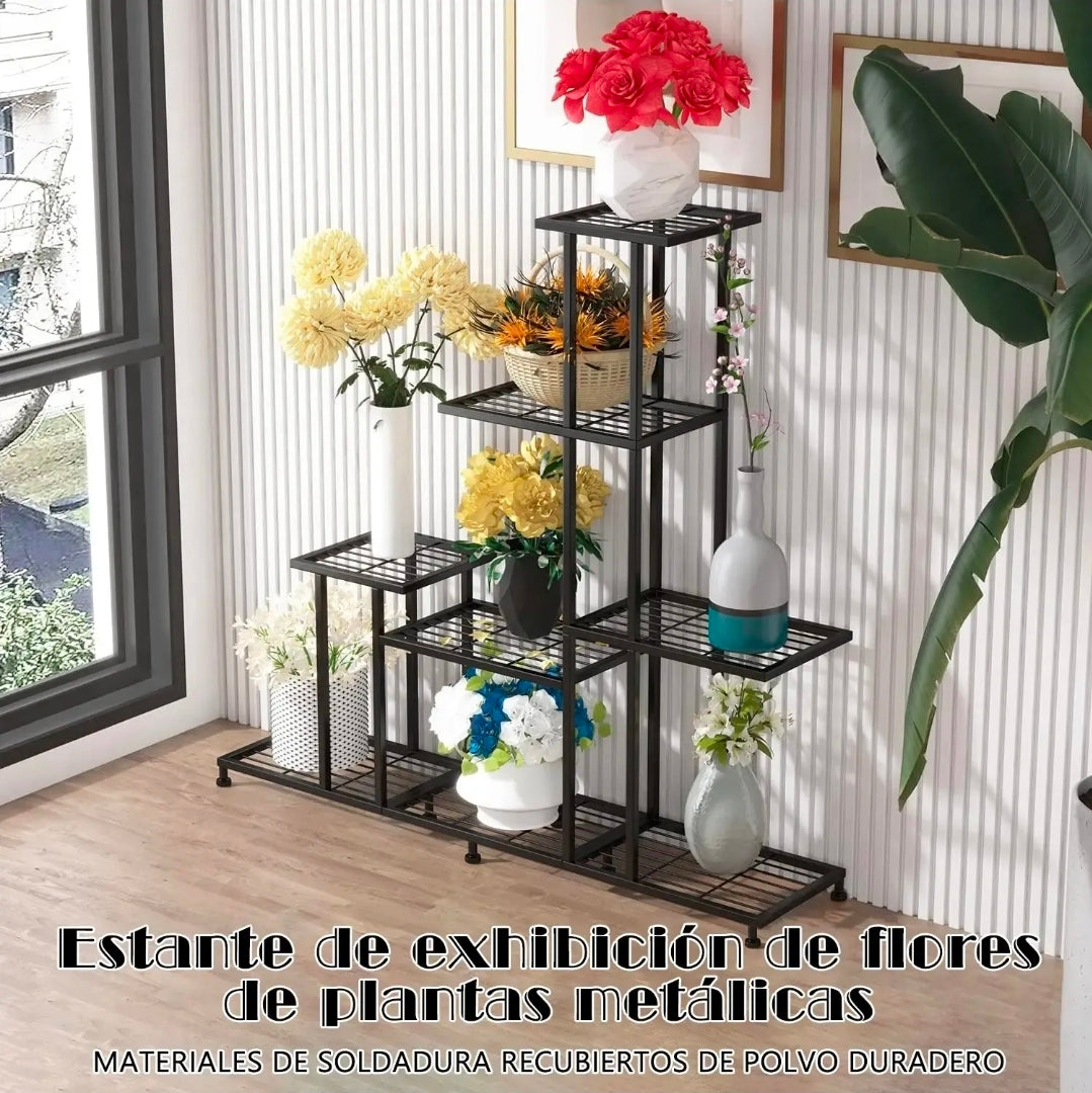 Soporte de metal para plantas  5 niveles