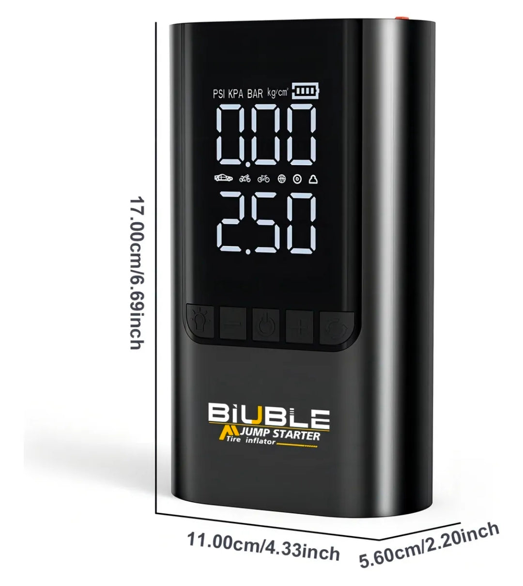 Arrancador De Batería De Auto 8500a Con Inflador Br12