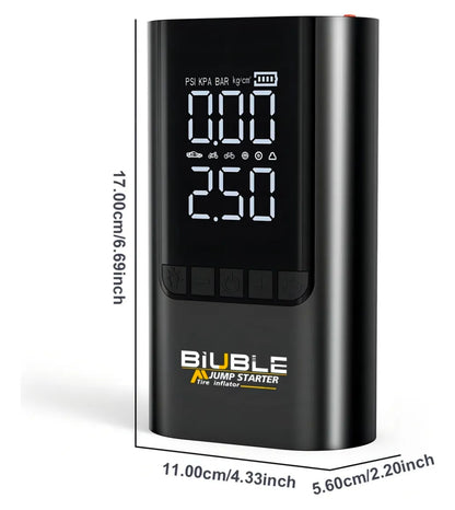 Arrancador De Batería De Auto 8500a Con Inflador Br12