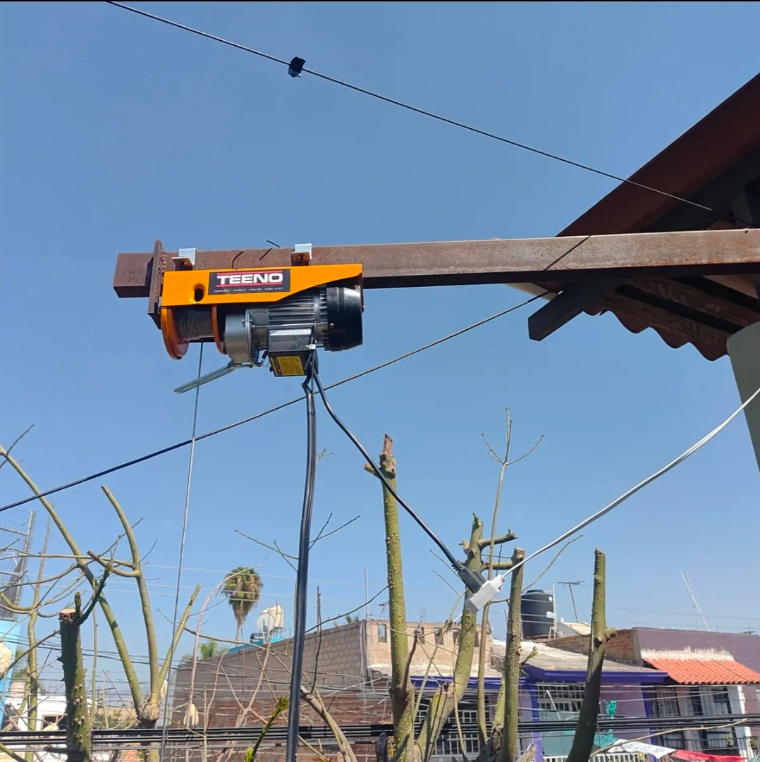 Polipasto eléctrico de carga 200kg 12m