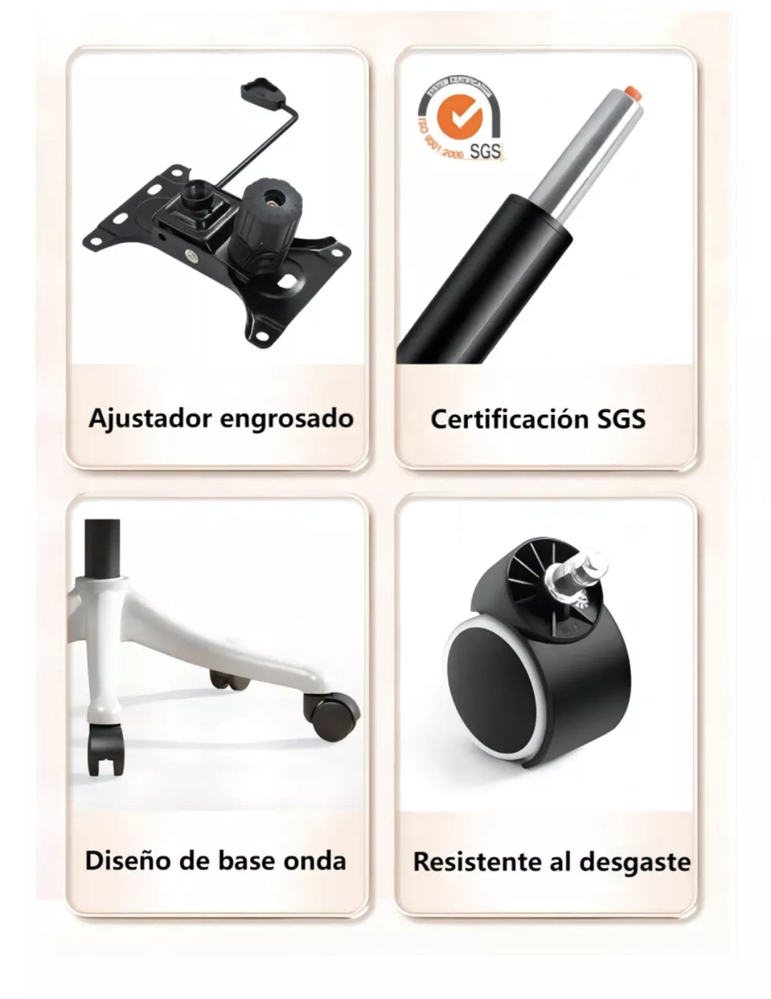 Silla Gamer Ergonómica Giratoria