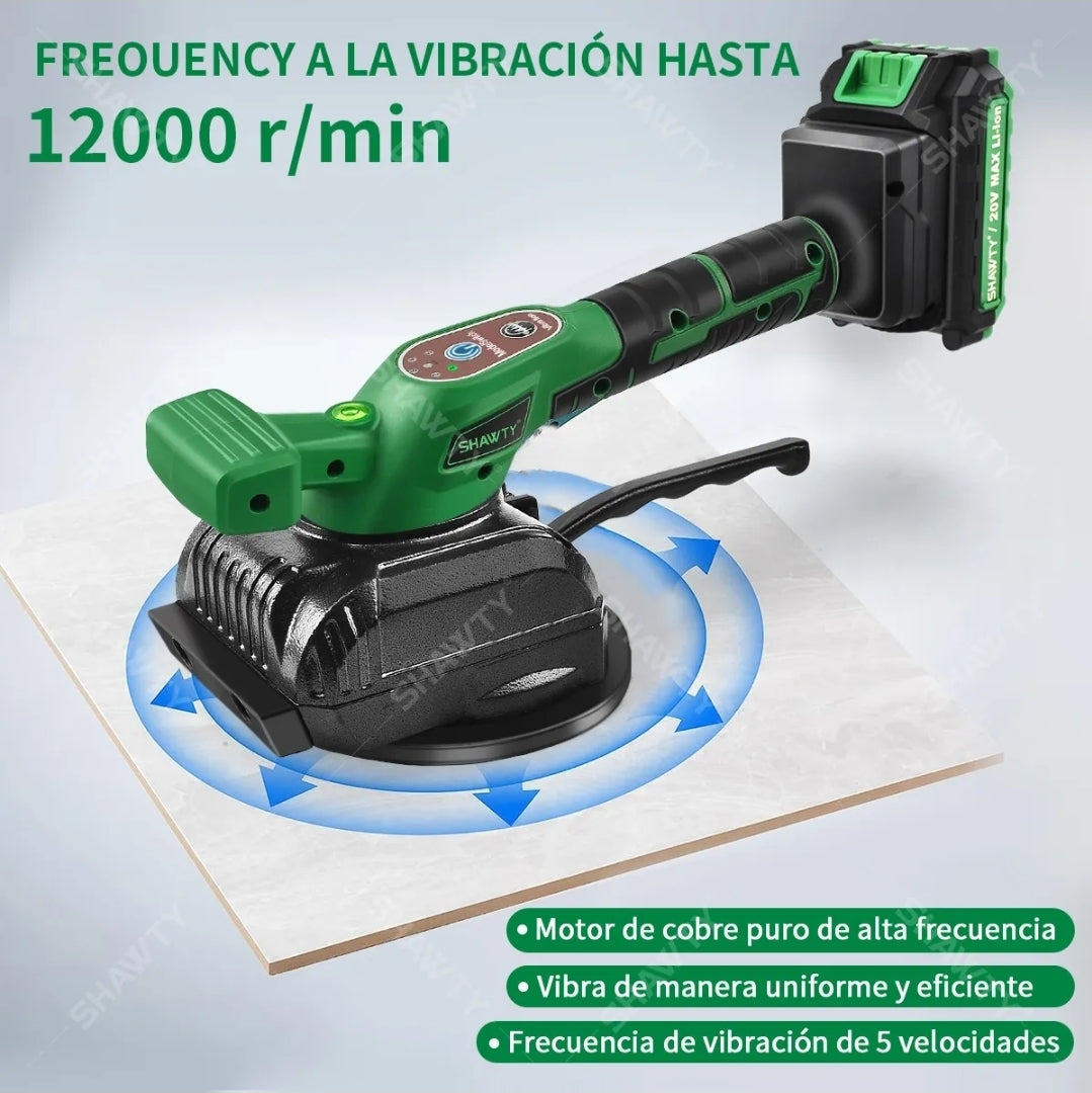 Maquina niveladora de azulejos y baldosas 2 baterías de 20v/12000 RPM