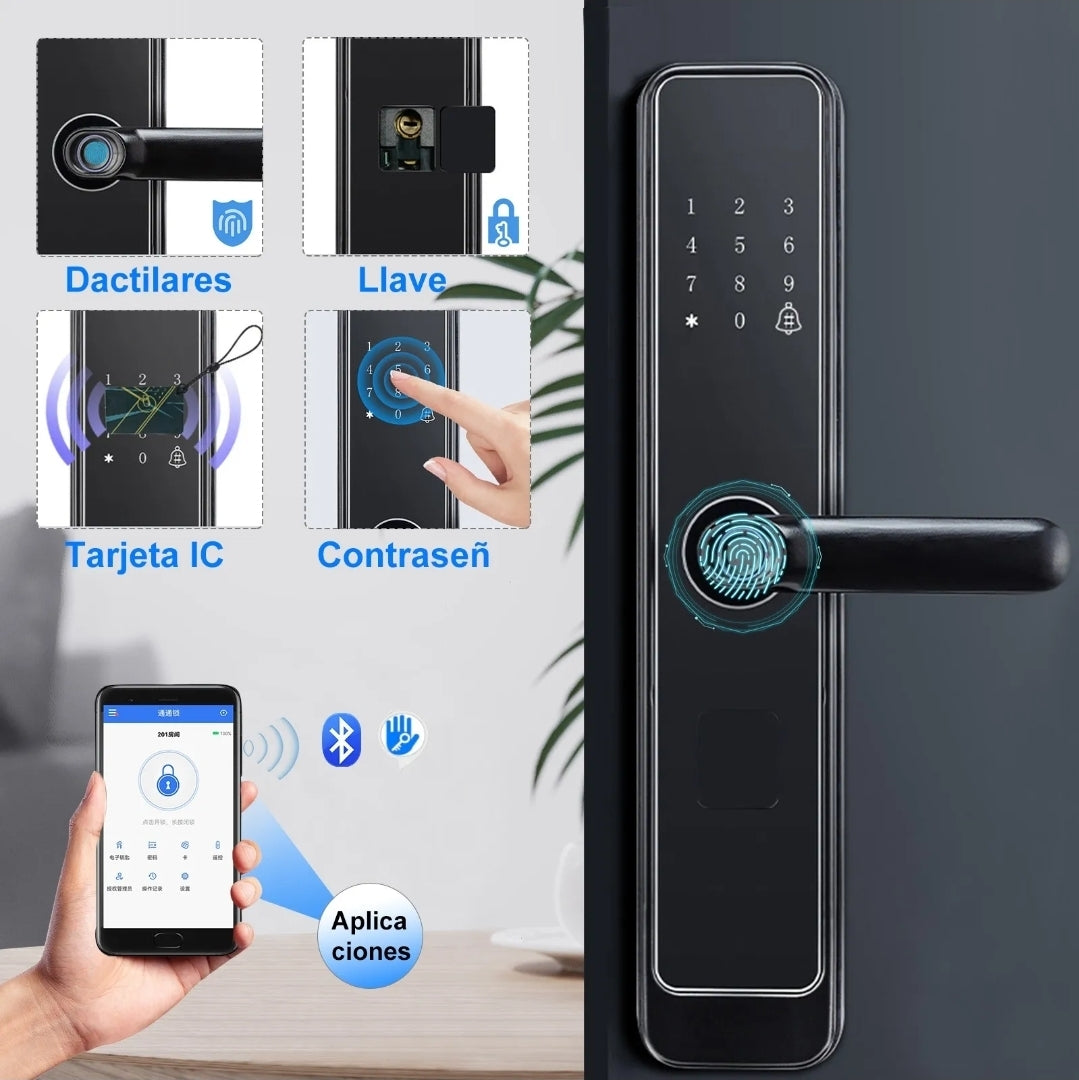 Cerradura digital inteligente con Bluetooth