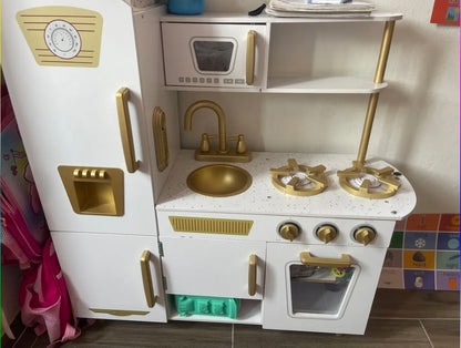 Cocinita de madera de lujo
