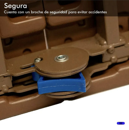 Mesa Plegable tipo Portafolio para Jardín 1.8 Metros