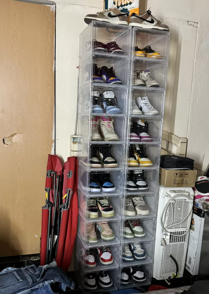 Cajas de Zapatos Apilables  PLÁSTICO RÍGIDO ⚠️