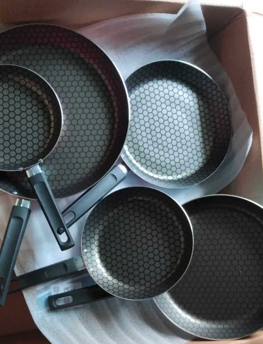 Juego De 5 Sartenes Cinsa Fashion Cook Con Antiadherente Thermocell