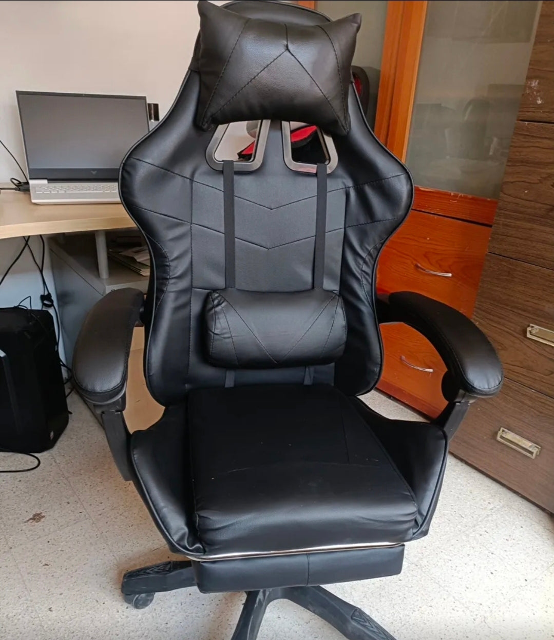 Silla Gamer Reclinable Giratoria Ergonómica