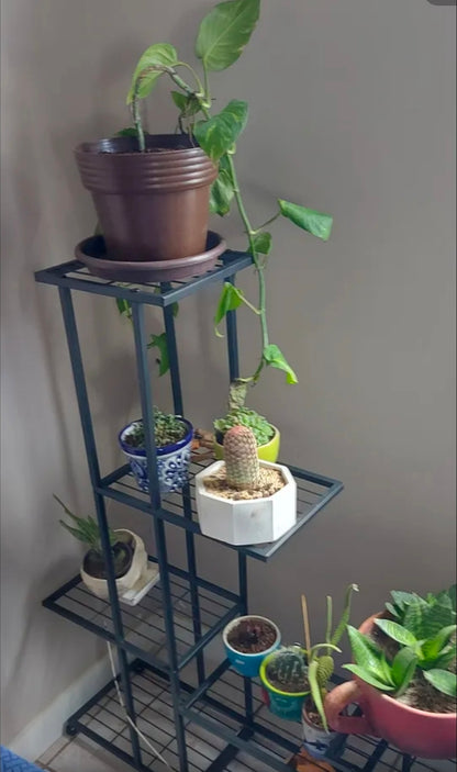 Soporte de metal para plantas  5 niveles