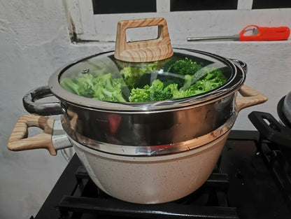 Batería de cocina antiadherente 12pz