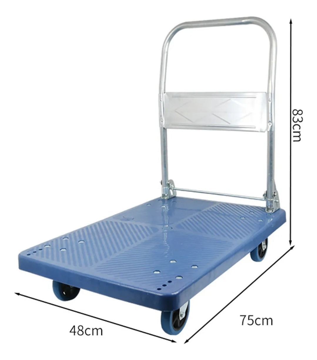 Carro de carga plataforma plegable 550kg