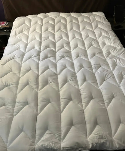 Dreamlab Cubre Colchón De Premier Extra Relleno De Microfibras Recubiertas En Gel