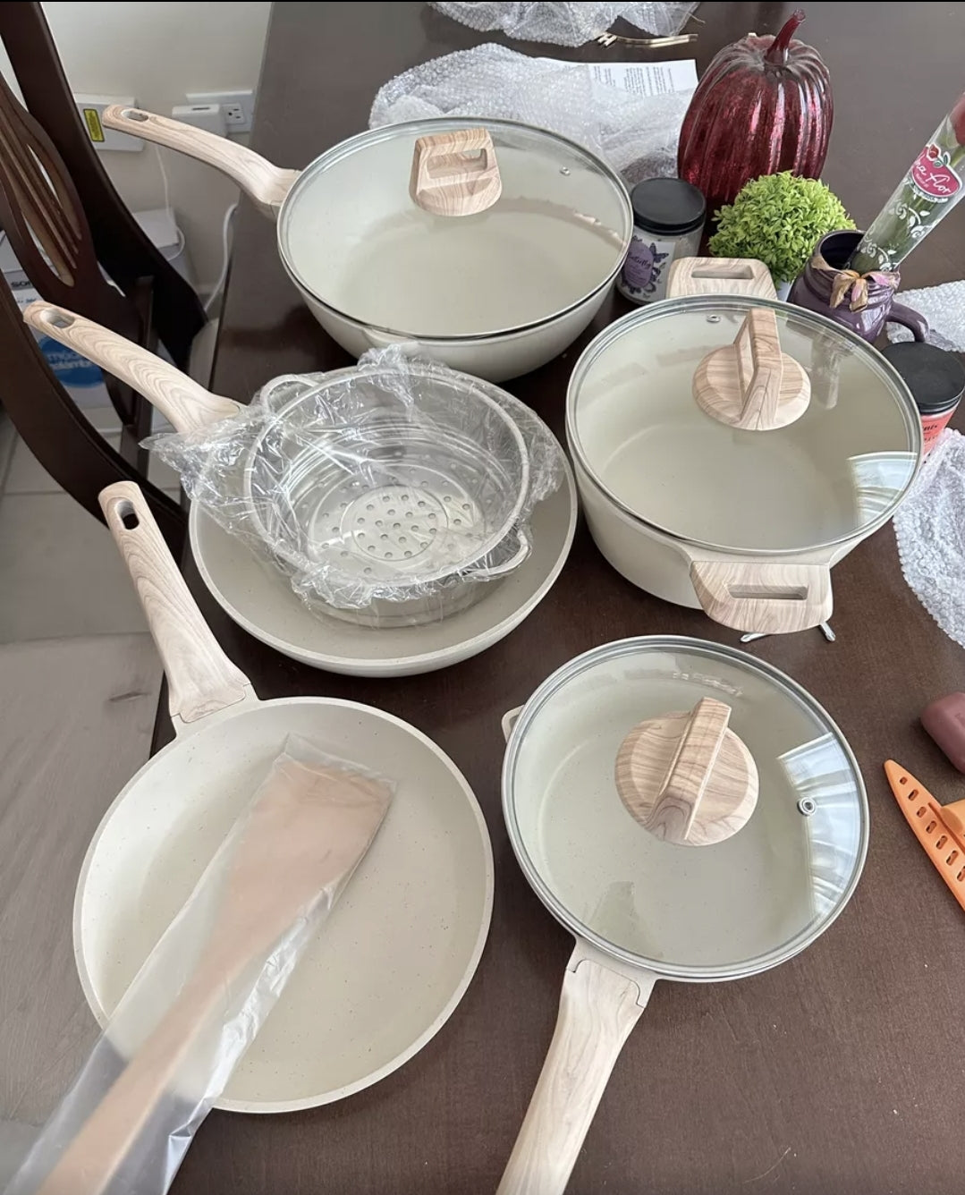 Batería de Cocina 10 pz Vanow Sophia