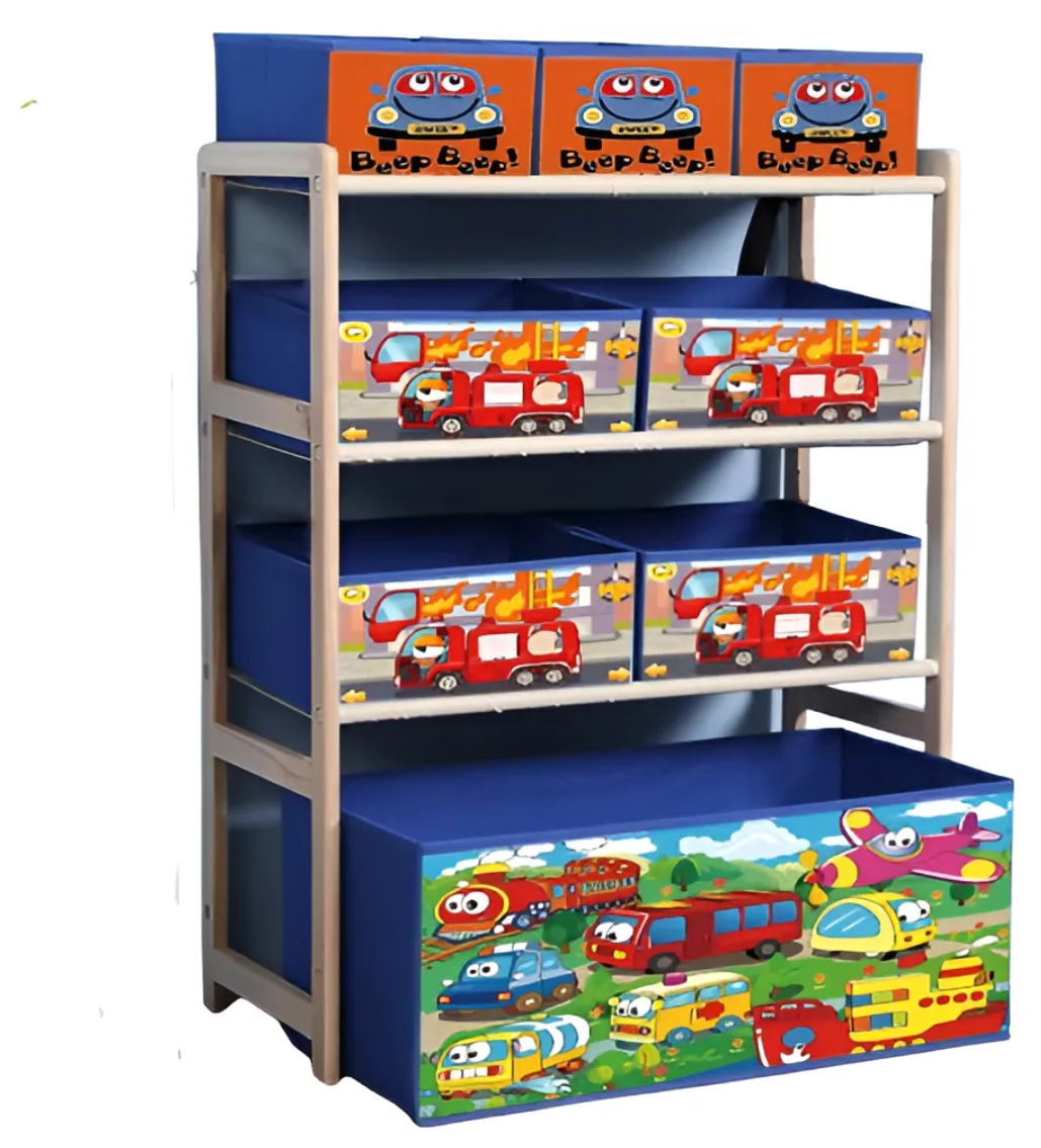 Estantería infantil para juguetes 6 espacios