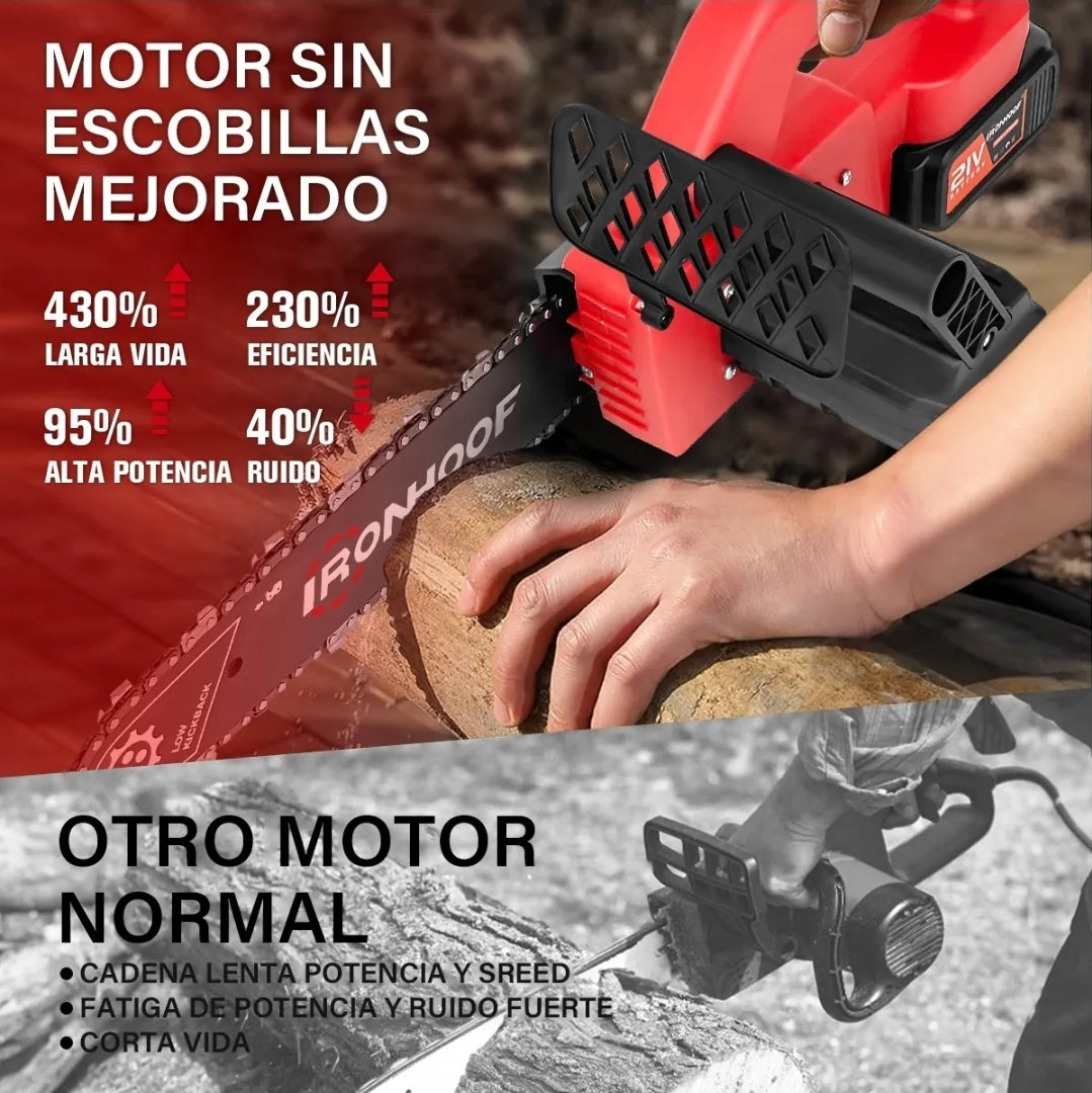 Motosierra Eléctrica Inalámbrica 12" Ironhoof